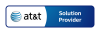 AT&T Enterprise Business provides networking, <br/>
mobility, cloud, security, hosting, application <br/>
management, unified communications, VPN, <br/>
VoIP and conferencing solutions for medium <br/>
to large businesses. att